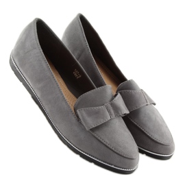 Mocasines grises para mujer 127-2 gris 4