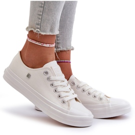 Big Star Zapatillas de deporte femeninas clásicas nn274285 blanco 6