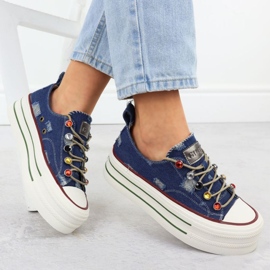 Zapatillas de jeans Goe en RR2N4103 INT2100 azul 2