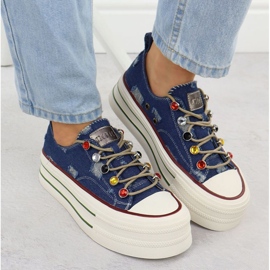 Zapatillas de jeans Goe en RR2N4103 INT2100 azul 4