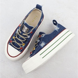 Zapatillas de jeans Goe en RR2N4103 INT2100 azul 5