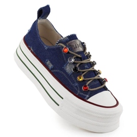 Zapatillas de jeans Goe en RR2N4103 INT2100 azul 7