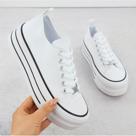 News Zapatillas de deporte en la plataforma en 9156 Eve511 blanco 1
