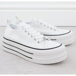 News Zapatillas de deporte en la plataforma en 9156 Eve511 blanco 2
