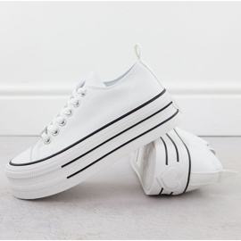 News Zapatillas de deporte en la plataforma en 9156 Eve511 blanco 3