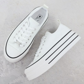 News Zapatillas de deporte en la plataforma en 9156 Eve511 blanco 4