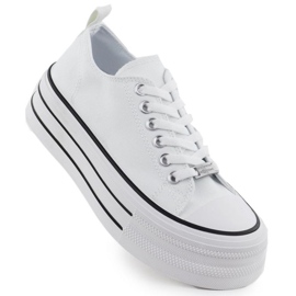 News Zapatillas de deporte en la plataforma en 9156 Eve511 blanco 5