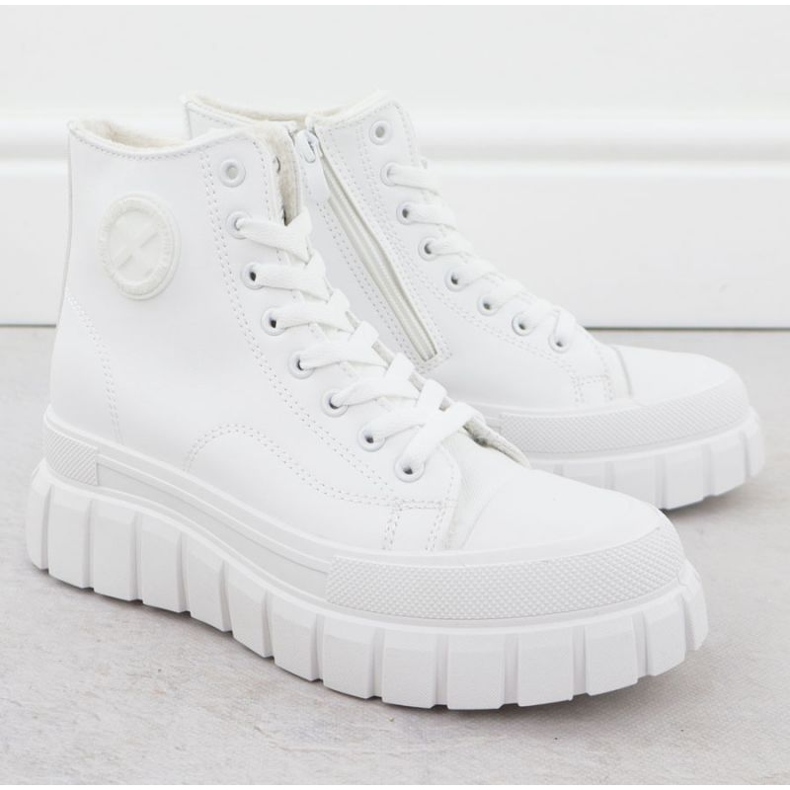 News Zapatillas de deporte en la plataforma en 9152 Eve513 blanco 2