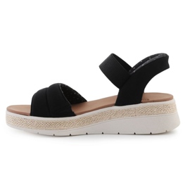 Sandalias Skechers Slip -ins: Bobs Sun Ray en 114413 -Blk negro 6