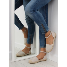 Alpargatas con tachuelas beige 99-26 beige 5