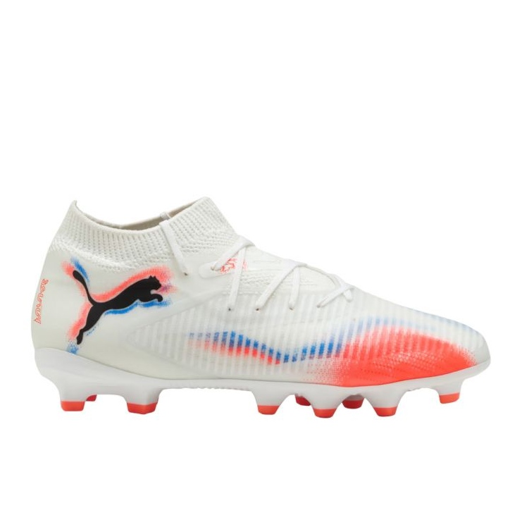 Puma Future 8 Pro FG/AG JR 108613 01 Zapatos de fútbol blanco 1