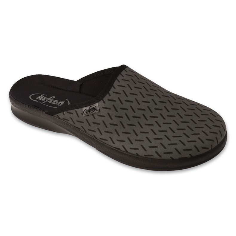 Zapatillas de hombre befado de pu con estampado 548M044 gris 1