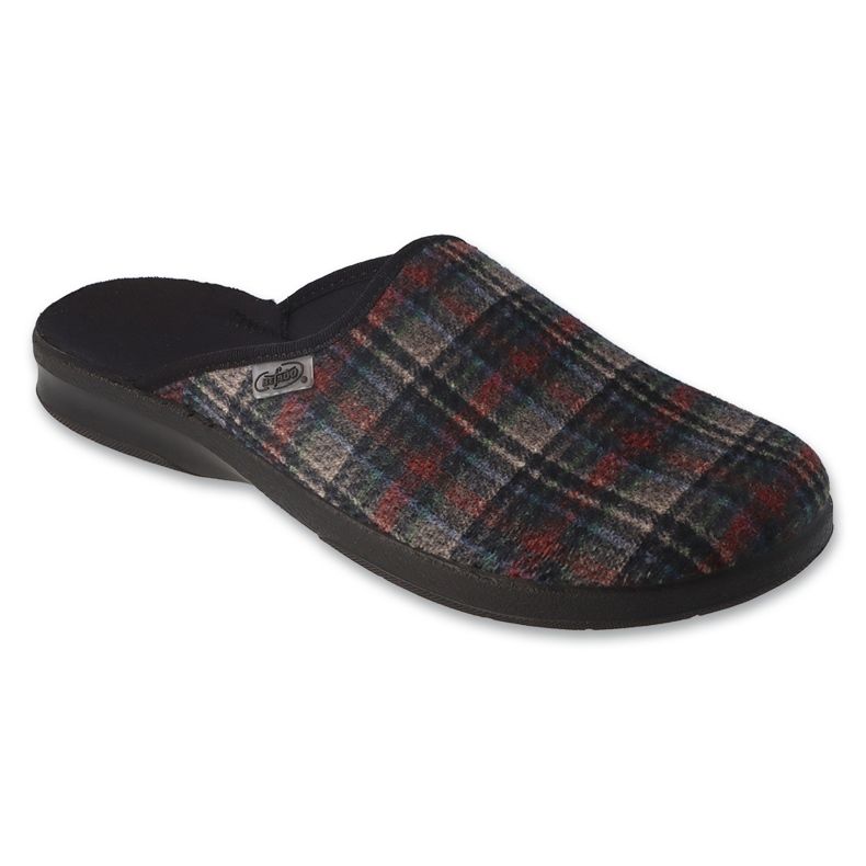 Zapatillas de hombre befado pu 548M037 cuadros de colores multicolor 1