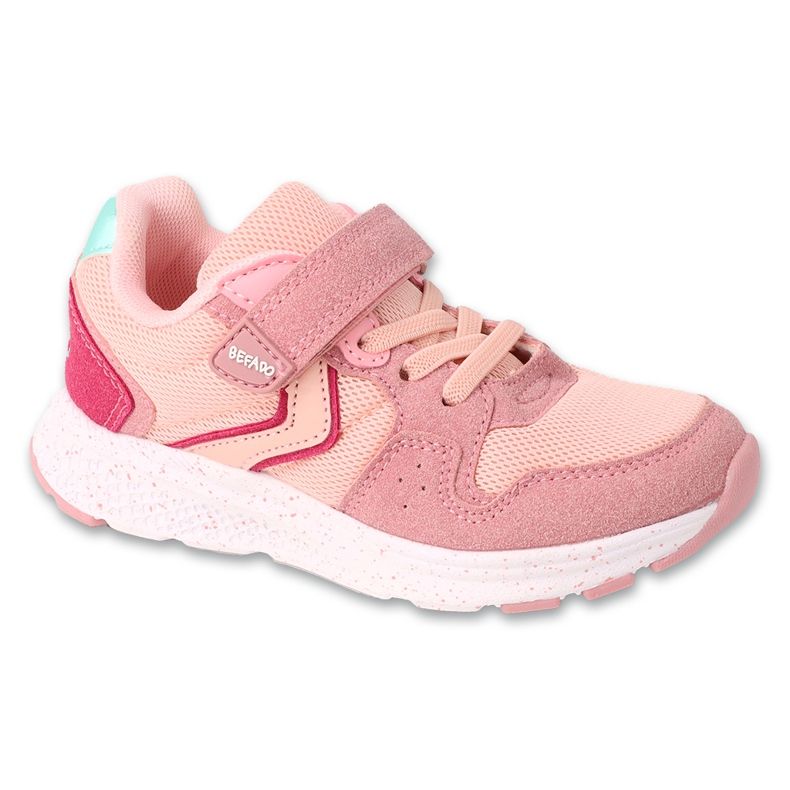 Befado deportivo juvenil con velcro 516Q274 rosa 1