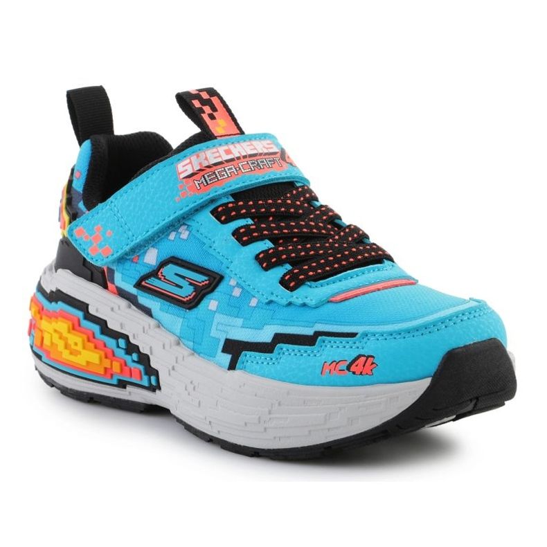 Skechers Mega-Craft 4K JR 402160L-TQBK Zapatos multicolor 1