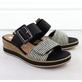 Las sandalias de cuña remonte en D6463-03 RKR786 2