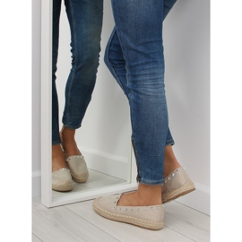 Alpargatas beige para mujer 99-17 beige 6