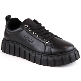 Zapatos plataforma Big Star W INT1919 negro 11