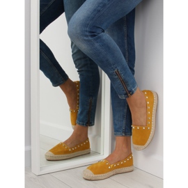 Alpargatas amarillas amarillas para mujer 99-17 Amarillo 6