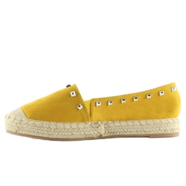 Alpargatas amarillas amarillas para mujer 99-17 Amarillo 3