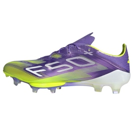 ADIDAS F50+ FG M JS3211 Zapatos púrpura 2