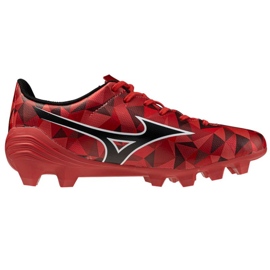 Mizuno Alfa II Select Jr FG P1GB256560 Zapatos rojo 2 Mizuno Alfa II Select Jr FG P1GB256560 Zapatos rojo 2
