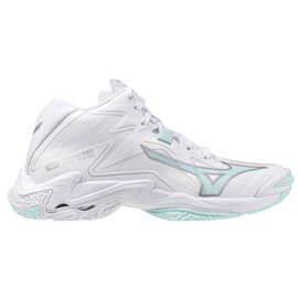 Mizuno Wave Lighting Z8 Mid Shoes en V1GC240545 blanco 2