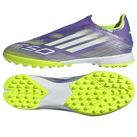 Adidas F50 League LL TF M JH7727 Zapatos púrpura 1