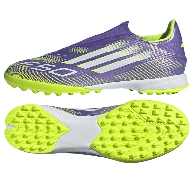 Adidas F50 League LL TF M JH7727 Zapatos púrpura 1