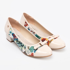 Goodin Bombas de mujeres con un patrón exótico multicolor 3