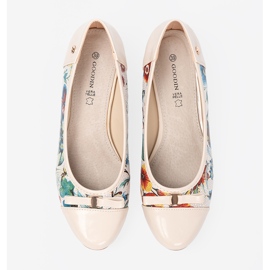 Goodin Bombas de mujeres con un patrón exótico multicolor 4