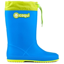 Botas de agua Coqui Rainy Collar Jr. 8509-100-4713 azul 9