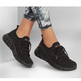 Zapatos Skechers Bobs B Flex - Color Connect 117121 Bbk negro 13