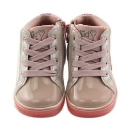 American Club Mariposas americanas para deportistas rosa gris 4