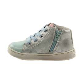 American Club Mariposas azules americanas de niña deportiva gris 2