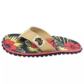 Chanclas Gumbies Islander Denim Hibiscus GU-FFISL109 multicolor 9