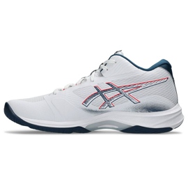 ASICS NetBurner Ballstic FF MT 4 M 1051A090 101 Zapatos blanco 2