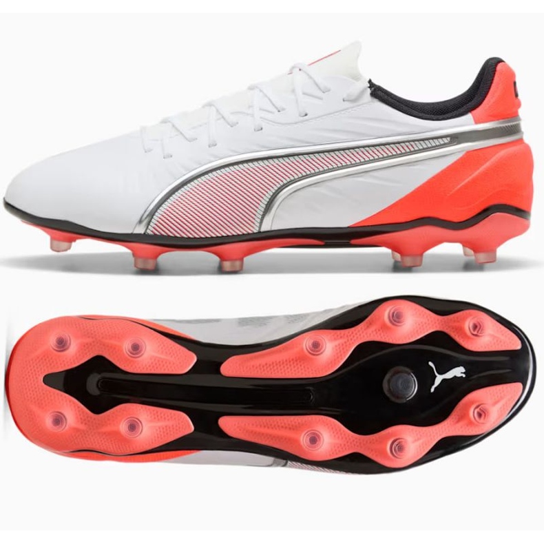 Puma King Match FG/AG 108832-01 Zapatos blanco 1