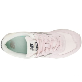 New Balance WL574DL2 Zapatos rosado 15