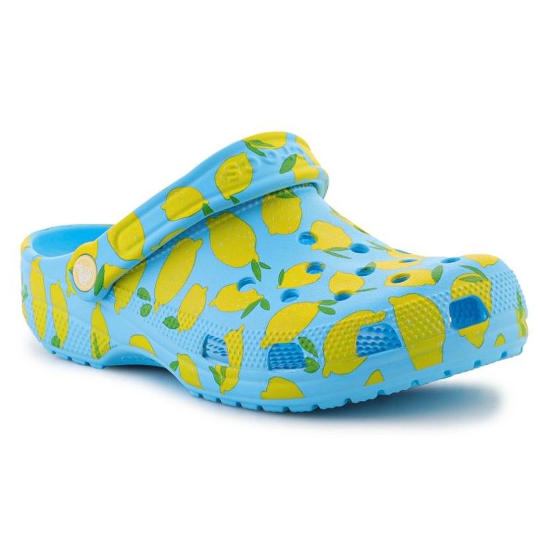 Crocs Classic Fresh Fruss Clog 211008-4WD 39/40 Flip-Flops azul 1