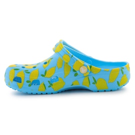 Crocs Classic Fresh Fruss Clog 211008-4WD 39/40 Flip-Flops azul 3
