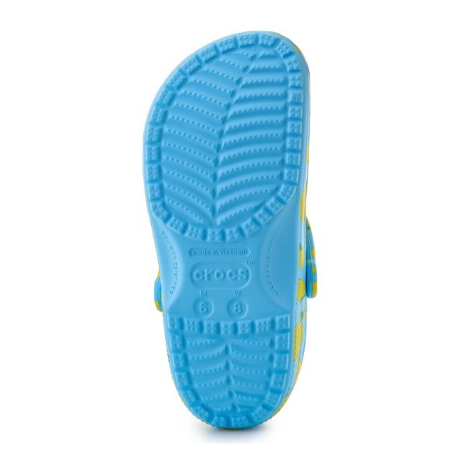 Crocs Classic Fresh Fruss Clog 211008-4WD 39/40 Flip-Flops azul 6