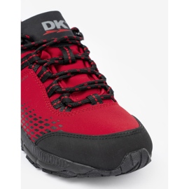 Zapatos de trekking de mujer con suela gruesa roja DK rojo 6