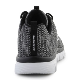 Zapatos skechers elegante fortuna retorcida m 12614-bkw negro 5