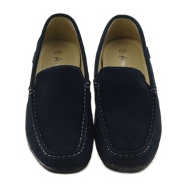 Mocasines American Club 2018 azul marino 4