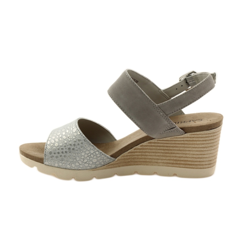Caprice sandalias zapatos de mujer 28701 gris 2