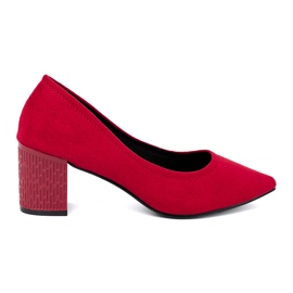 Goodin Bombas elegantes en una publicación decorativa rojo 3