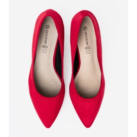 Goodin Bombas elegantes en una publicación decorativa rojo 5