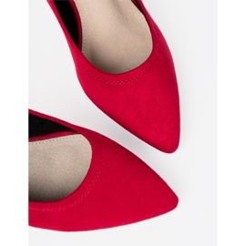 Goodin Bombas elegantes en una publicación decorativa rojo 6
