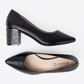Goodin Bombas negras en un poste espectacular negro 5